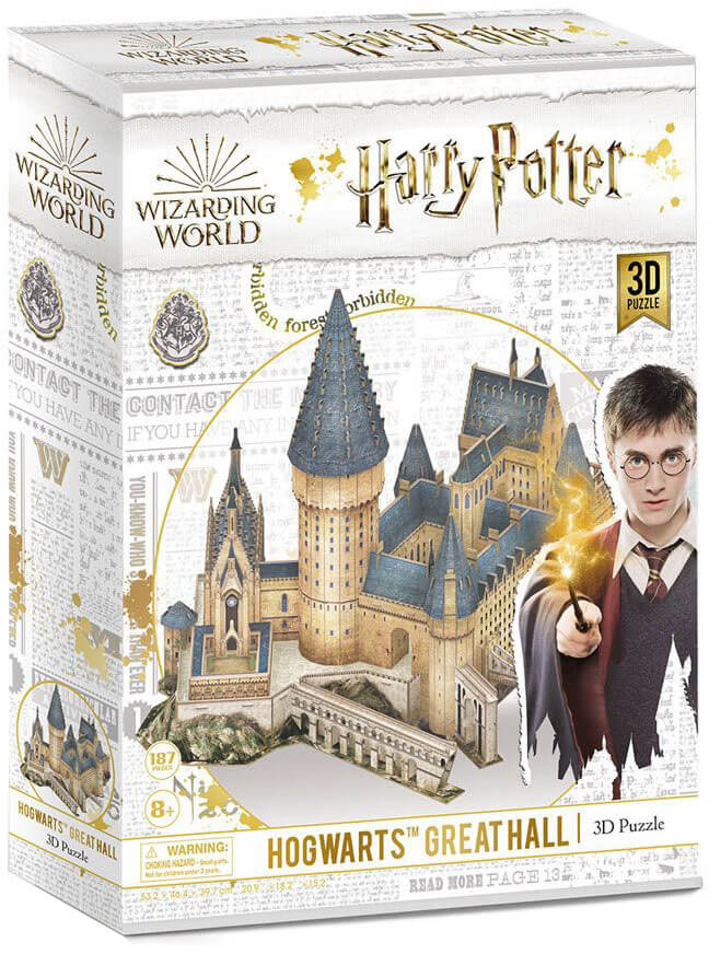 Läs mer om Harry Potter - Great Hall 3D Puzzle