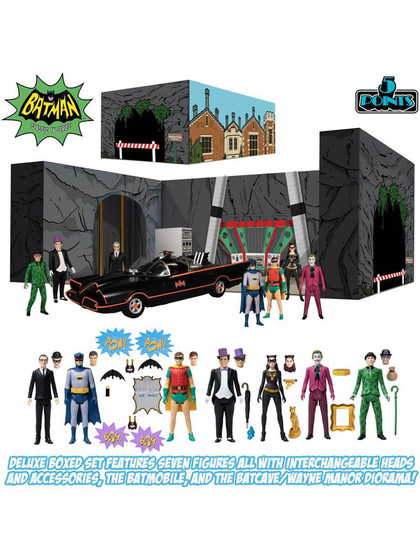 Batman 1966 - The Warriors 5 Points Deluxe Box Set