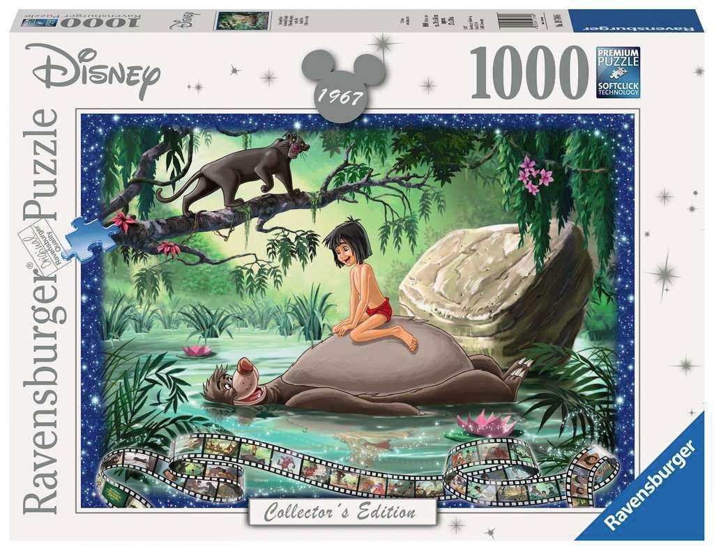 Läs mer om Disneys Collectors Edition Jigsaw Puzzle - The Jungle Book