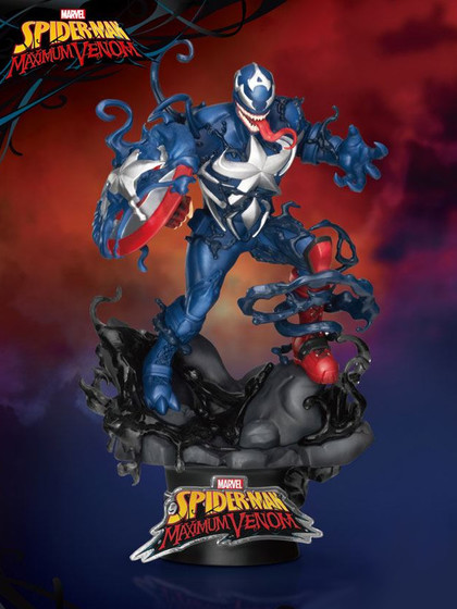 Marvel Comics D-Stage - Maximum Venom Captain America