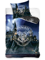 Harry Potter - Hogwarts with Crest Sängkläder - 140 x 200 cm