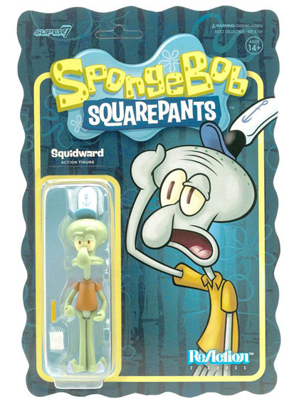 SpongeBob SquarePants - Squidward - ReAction - SKADAD FÖRPACKNING