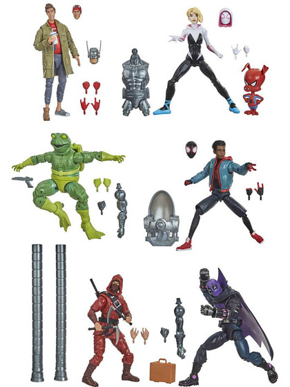 Marvel Legends Spider-Man: Into the Spider-Verse - Wave 1 (Stilt-Man BaF)