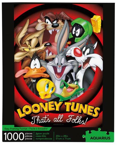 Läs mer om Looney Tunes - Thats all folks! Jigsaw Puzzle