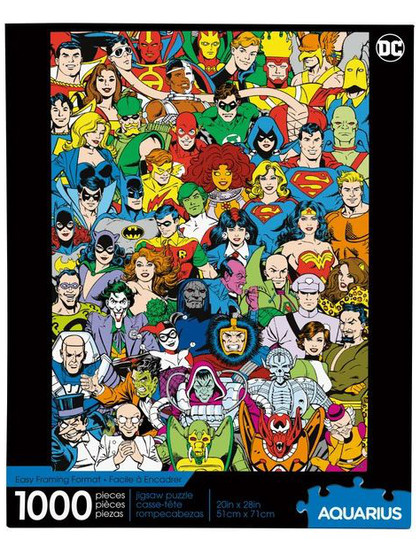DC Comics - Retro Cast Jigsaw Puzzle (1000 pieces)