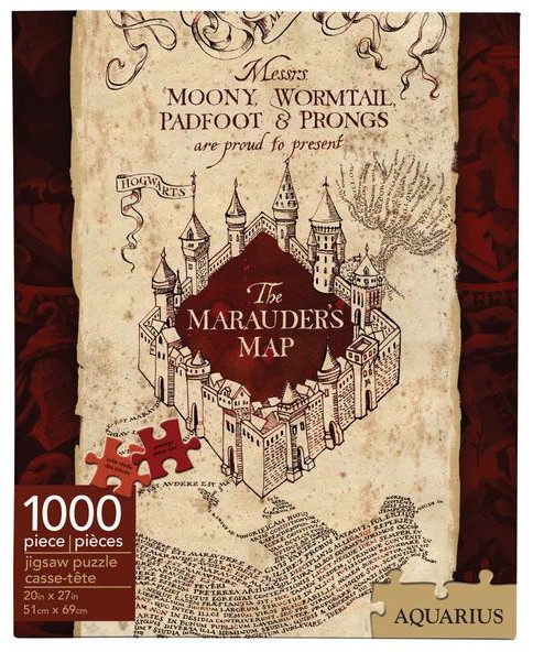 Läs mer om Harry Potter - Marauders Map Jigsaw Puzzle