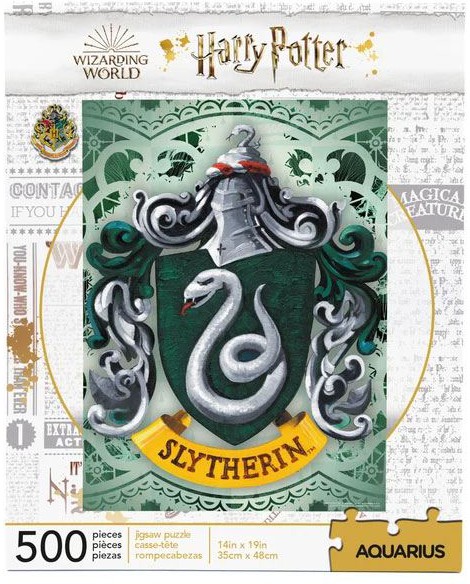 Läs mer om Harry Potter - Slytherin Crest Jigsaw Puzzle