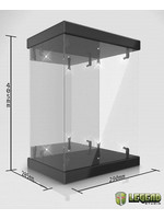 Master Light House - Acrylic Display Case with Lighs for 1/6 Figures (black)