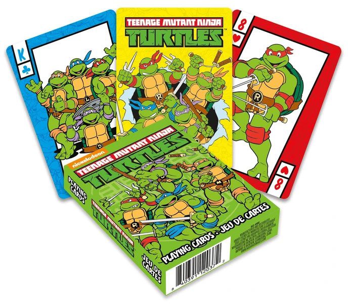 Läs mer om Teenage Mutant Ninja Turtles - Cartoon Playing Cards