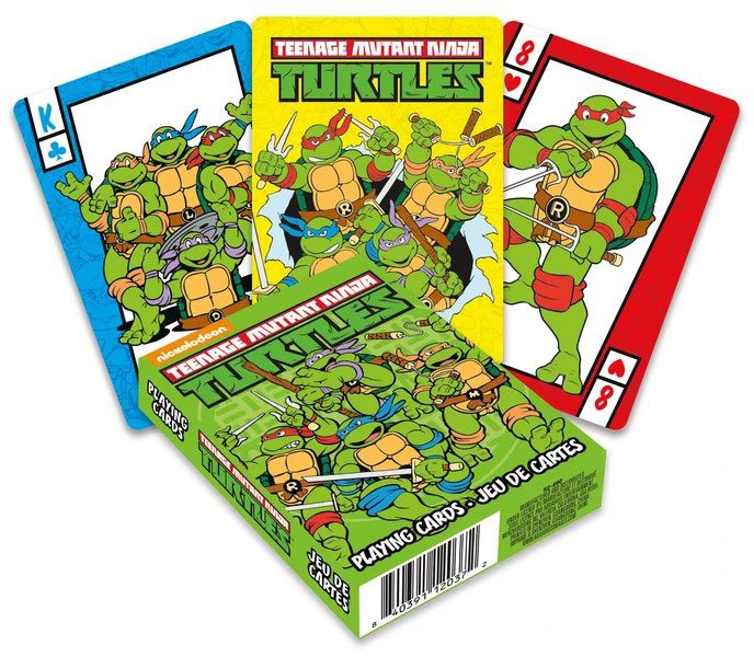 Teenage Mutant Ninja Turtles - Cartoon Playing Cards