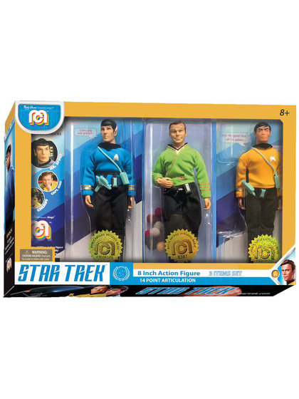 Star Trek - Spock, Kirk & Chekov 3-Pack