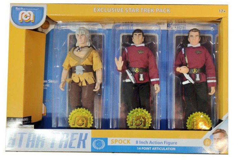Star Trek - Spock, Kirk & Khan 3-Pack