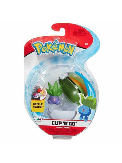 Pokémon - Clip 'N' Go Nest Ball - Oddish