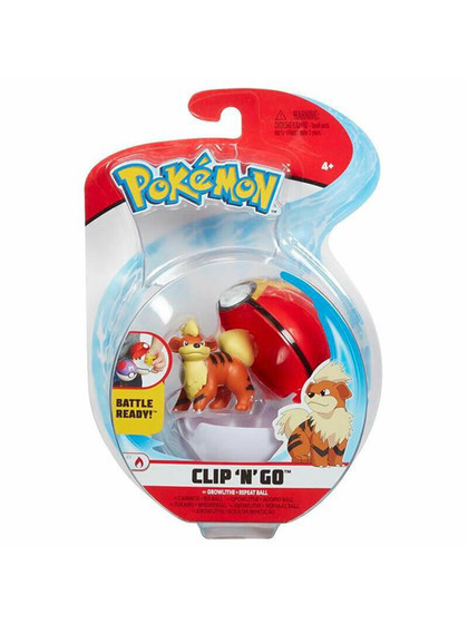 Pokémon - Clip 'N' Go Repeat Ball - Growlithe