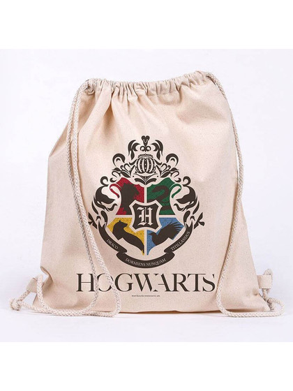 Harry Potter - Hogwarts Crest Draw String Bag