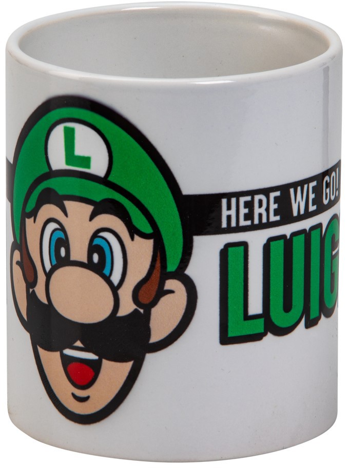 Läs mer om Super Mario - Luigi Here We Go Mug