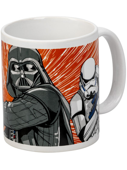 Star Wars - Darth Vader and Storm Trooper Mug
