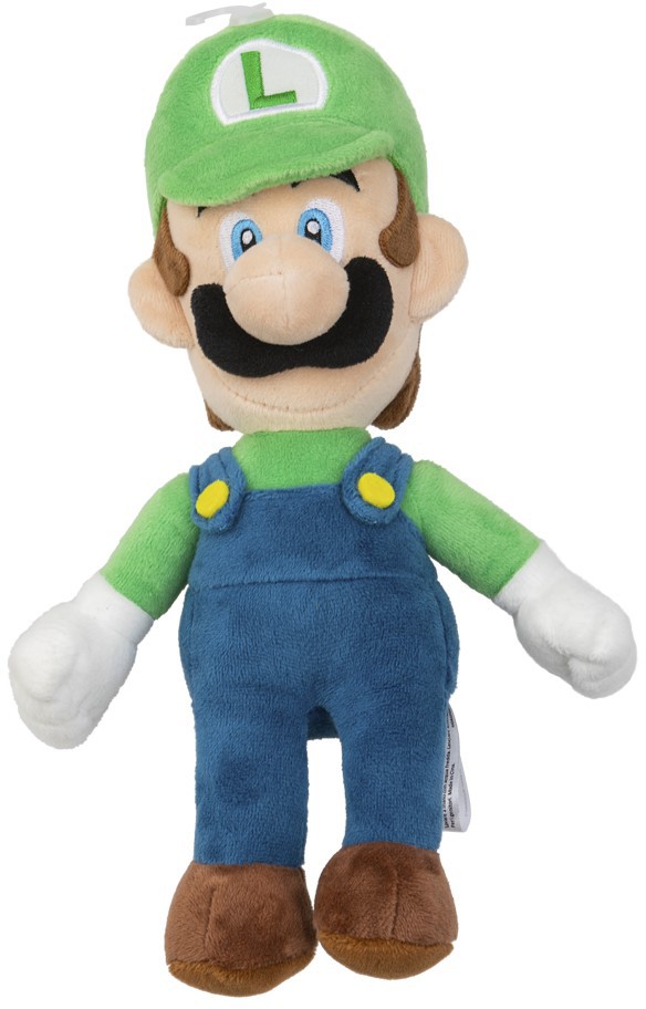 Läs mer om Super Mario - Luigi Plush - 25 cm