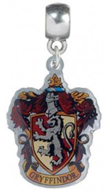 Harry Potter - Gryffindor Crest Slider Charm (Silver Plated)