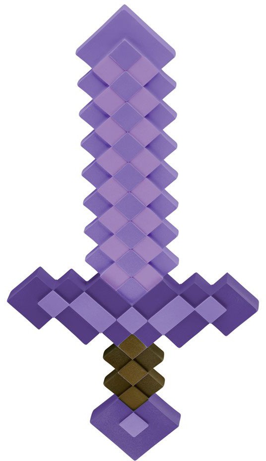 Minecraft - Enchanted Sword Plastic Replica