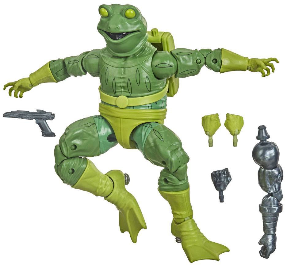 Läs mer om Marvel Legends - Marvels Frog-Man(Stilt-Man BaF)