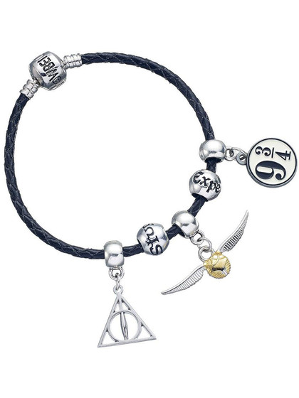 Harry Potter - Leather Bracelet Charm Set