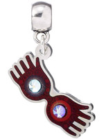 Harry Potter - Luna Lovegood's Glasses Charm (silver plated)