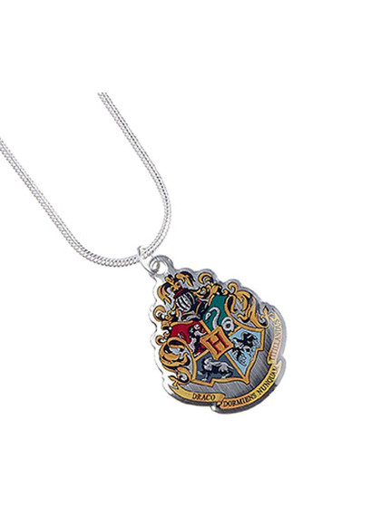 Harry Potter - Hogwarts Pendant and Necklace (silver plated)
