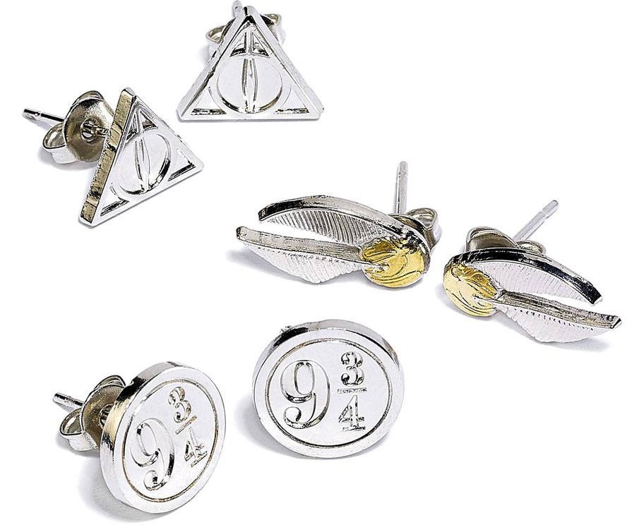 Läs mer om Harry Potter - Earrings 3-Pack