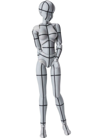 Body Chan Wireframe Gray Color Version - S.H. Figuarts