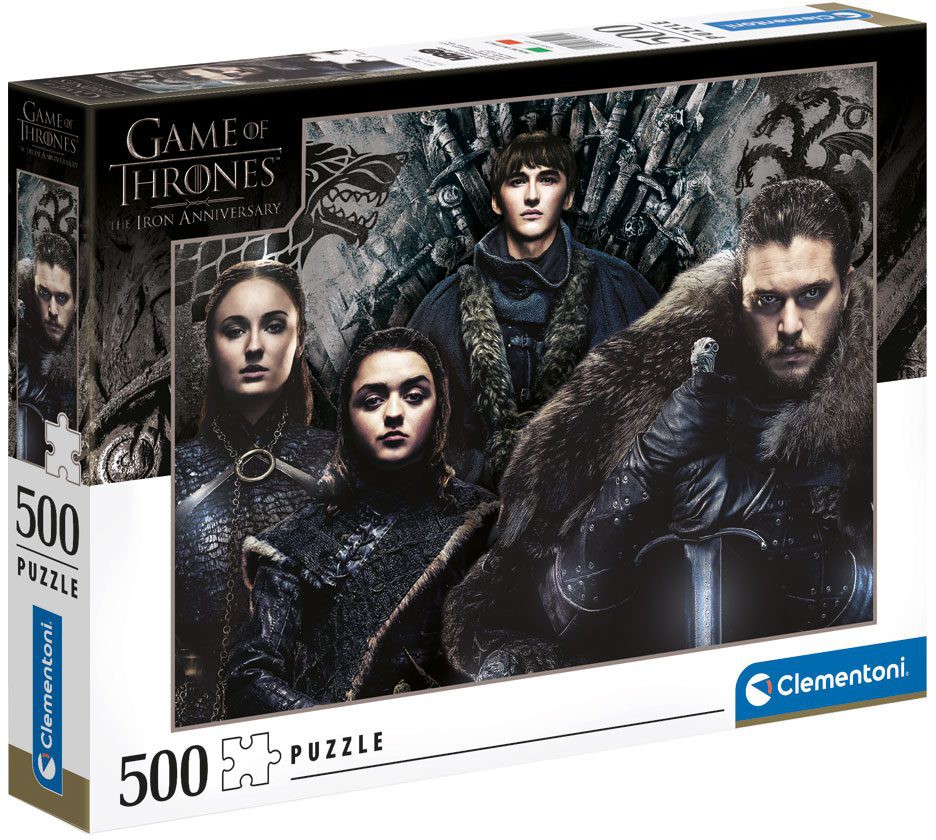 Läs mer om Game of Thrones - House Stark Jigsaw Puzzle