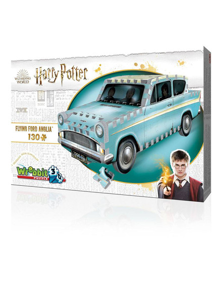 Harry Potter - Flying Ford Anglia 3D Puzzle (130 pieces)