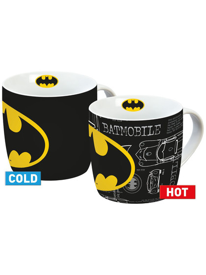 Batman - Batman Logo Heat Change Mug