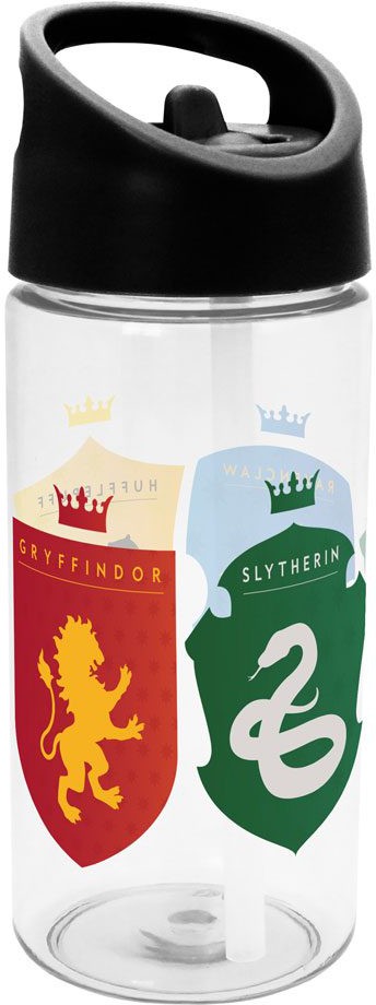 Läs mer om Harry Potter - Coats of Arms Water Bottle