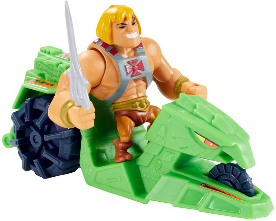 Läs mer om Masters of the Universe - Eternia Minis Mini He-Man & Ground Ripper