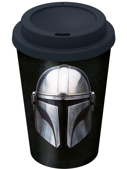 Star Wars The Mandalorian - Travel Mug Black