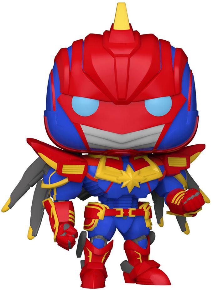 Läs mer om Funko POP! Marvel: Avengers Mech Strike - Captain Marvel