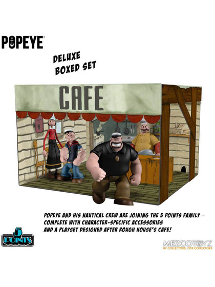 Popeye - 5 Points Action Figures Deluxe Box Set