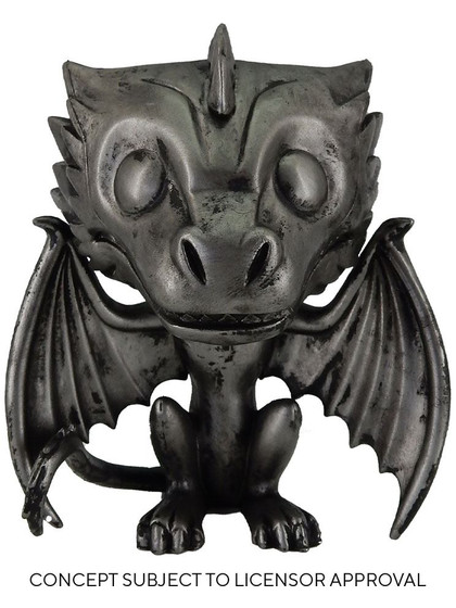 Funko POP! Game of Thrones - Drogon (Iron) - DAMAGED PACKAGING