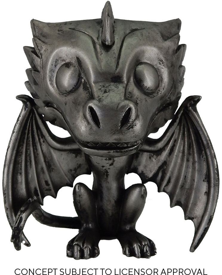 Funko POP! Game of Thrones - Drogon (Iron) - DAMAGED PACKAGING