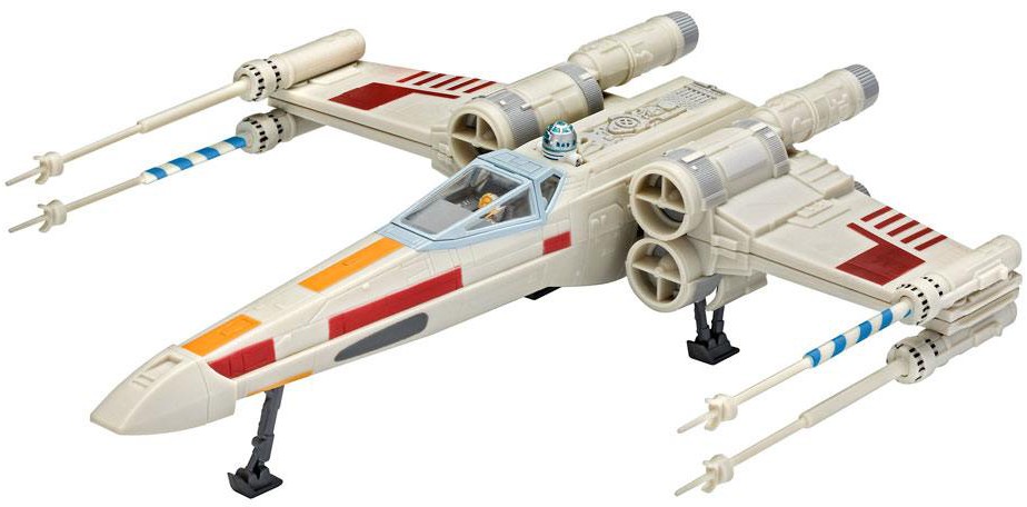 Läs mer om Star Wars - X-Wing Fighter Model Set - 1/57