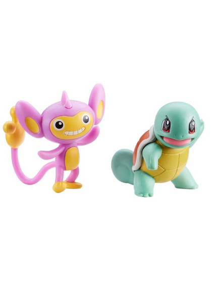 Pokémon - Aipom & Squirtle Battle Figure Pack