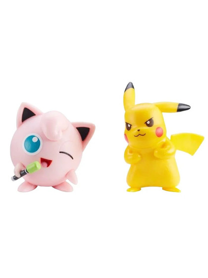Pokémon - Jigglypuff & Pikachu Battle Figure Pack