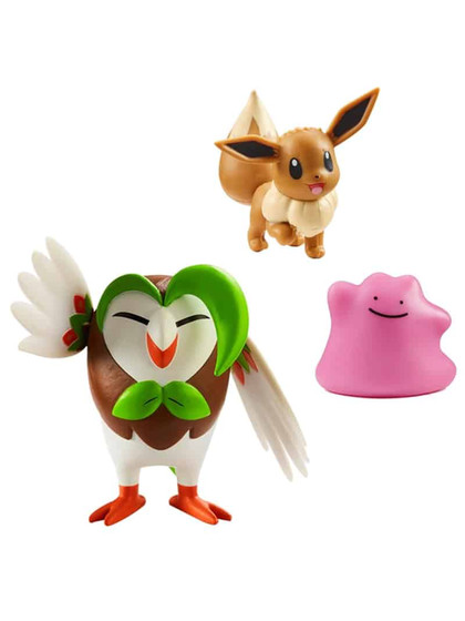 Pokémon - Battle Figure Set - Dartrox, Eevee & Ditto