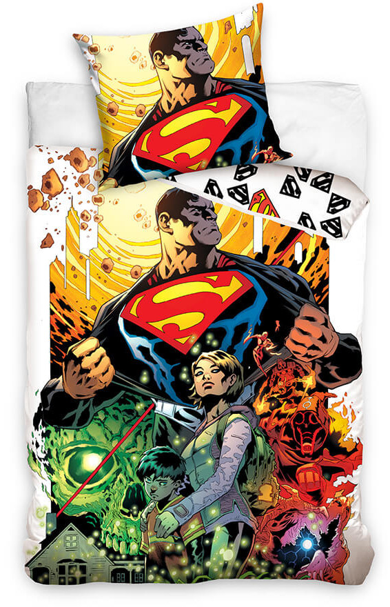 Superman - Comic Style Duvet Set 160 x 200