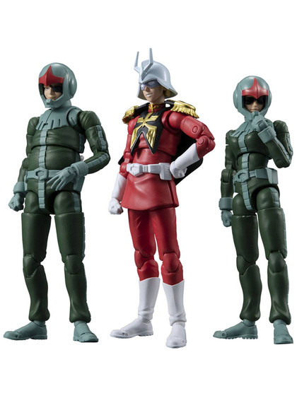 Mobile Suit Gundam G.M.G. - Principality of Zeon Army Soldiers 3-Pack