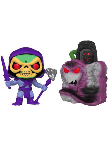 Funko POP! Town: Masters of the Universe - Skeletor with Snake Mountain