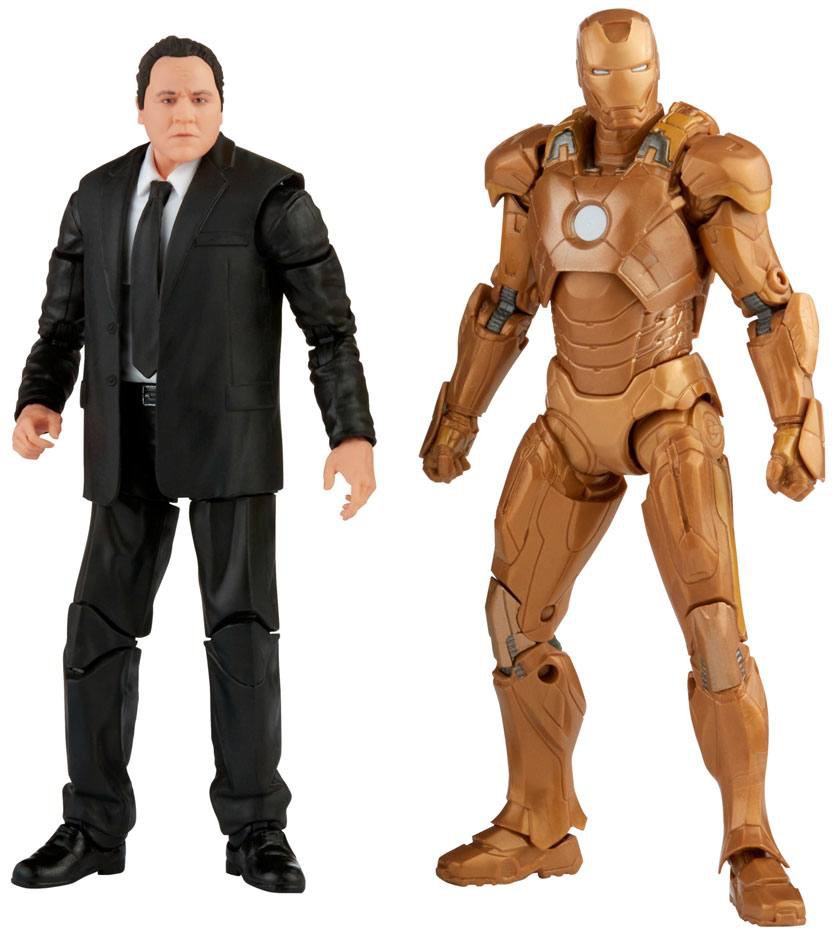 Läs mer om Marvel Legends: The Infinity Saga - Happy Hogan & Iron Man Mark XXI 2-pack