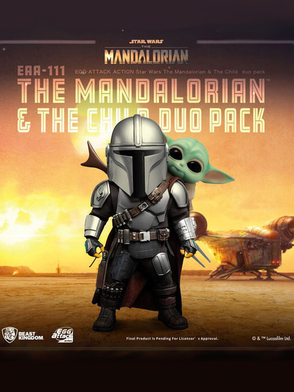 Star Wars: The Mandalorian - The Mandalorian & The Child - Egg Attack