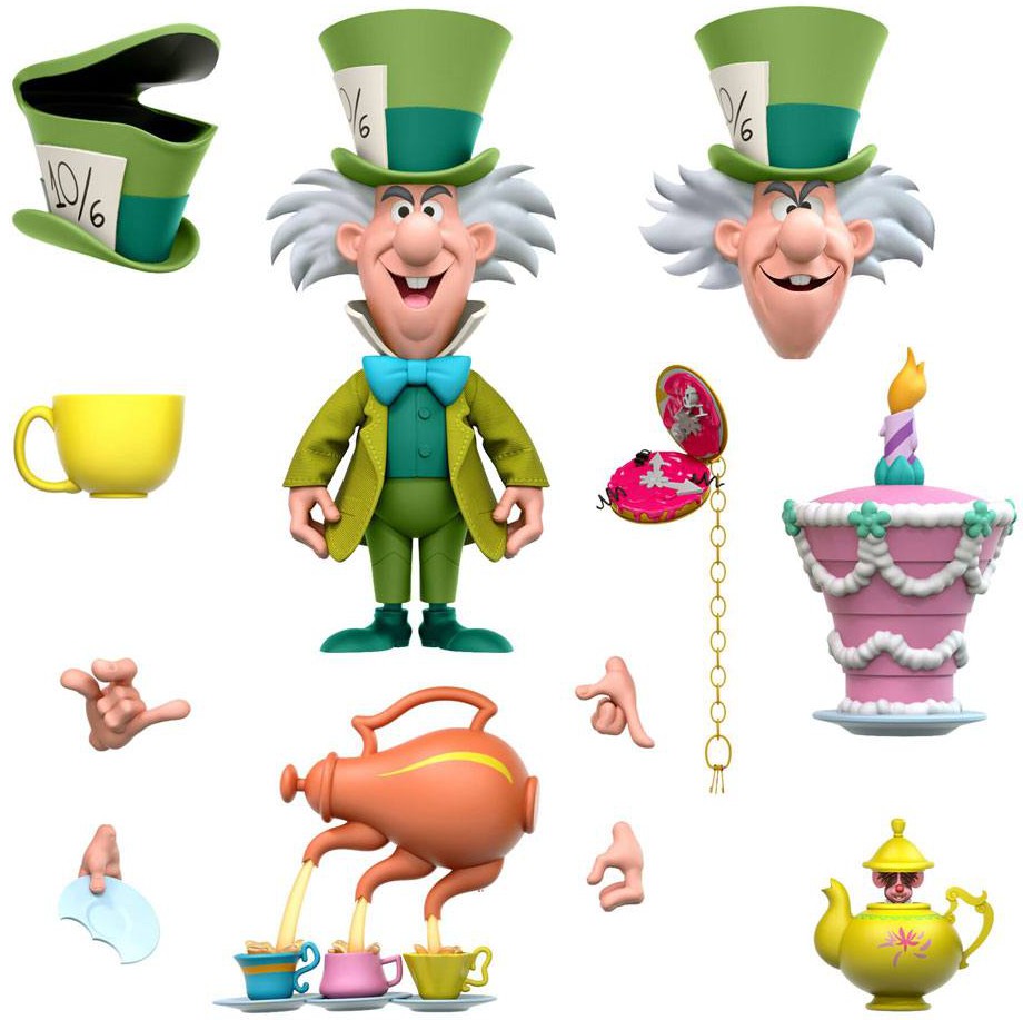 Läs mer om Disney Ultimates - Alice in Wonderland Tea Time Mad Hatter